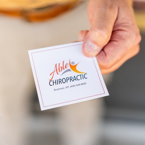 20% off walk-in visits at Able Chiropractic in Bozeman, July 22–31, 2026